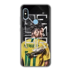 Силиконовый Чехол Xiaomi Redmi 6 pro (Neymar 10)
