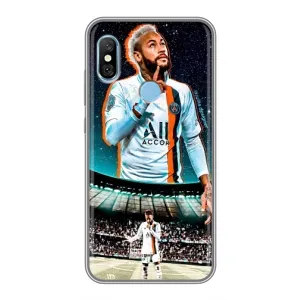 Силиконовый Чехол Xiaomi Redmi 6 pro (Неймар ПСЖ)