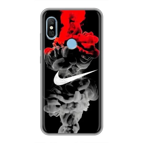 Чехол с рисунком «Nike дым» для Xiaomi Redmi 6 pro Чехол с рисунком «Nike дым» для Xiaomi Redmi 6 pro