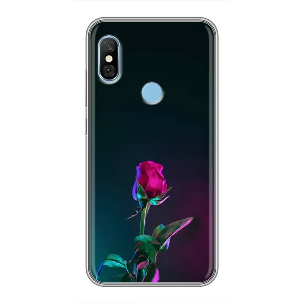 Чехол с рисунком «Ночная роза» для Xiaomi Redmi 6 pro Чехол с рисунком «Ночная роза» для Xiaomi Redmi 6 pro