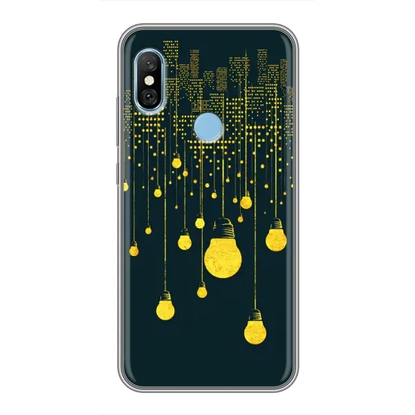 Чехол с рисунком «Ночной город» для Xiaomi Redmi 6 pro Чехол с рисунком «Ночной город» для Xiaomi Redmi 6 pro