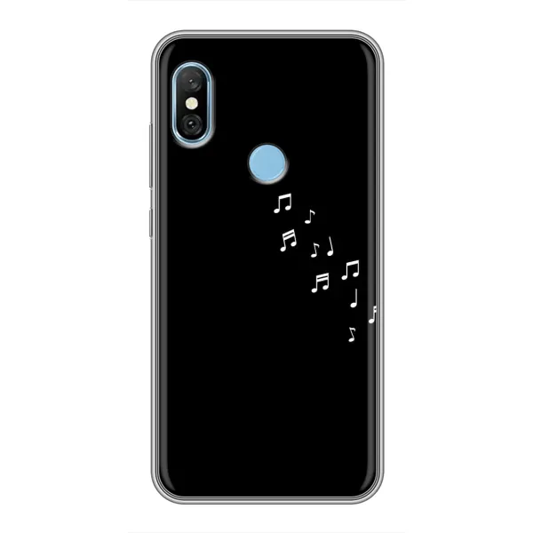 Чехол с рисунком «Ноты» для Xiaomi Redmi 6 pro Чехол с рисунком «Ноты» для Xiaomi Redmi 6 pro