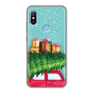 Чехол Новогодняя Елка на Xiaomi Redmi 6 pro (Новогодние подарки)