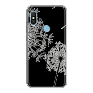 Силиконовый Чехол с одуванчиками на Xiaomi Redmi 6 pro (Одуванчики)