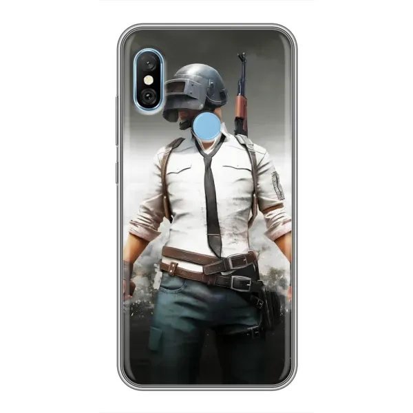 Чехол с рисунком «Пабг» для Xiaomi Redmi 6 pro Чехол с рисунком «Пабг» для Xiaomi Redmi 6 pro