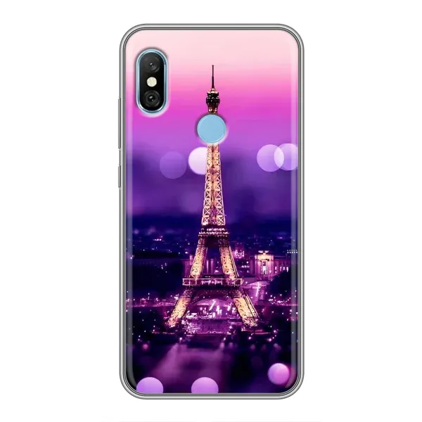 Чехол с рисунком «Париж башня» для Xiaomi Redmi 6 pro Чехол с рисунком «Париж башня» для Xiaomi Redmi 6 pro