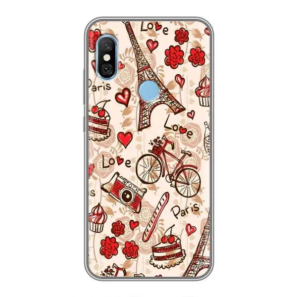 Чехол с рисунком «Париж мечта» для Xiaomi Redmi 6 pro Чехол с рисунком «Париж мечта» для Xiaomi Redmi 6 pro
