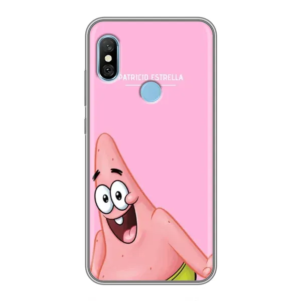 Чехол с рисунком «Патрик» для Xiaomi Redmi 6 pro Чехол с рисунком «Патрик» для Xiaomi Redmi 6 pro