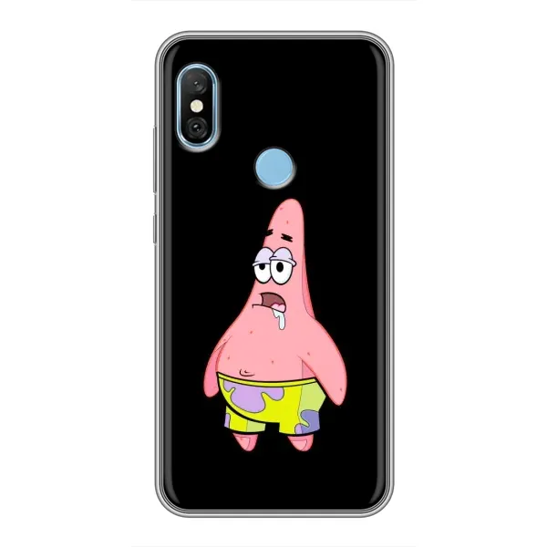 Чехол с рисунком «Патрик завис» для Xiaomi Redmi 6 pro Чехол с рисунком «Патрик завис» для Xiaomi Redmi 6 pro