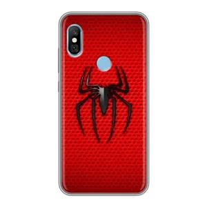 Чехол Супергерой Человека Паука на Xiaomi Redmi 6 pro (Паук марвел)