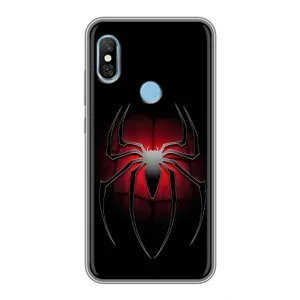 Чехол Супергерой Человека Паука на Xiaomi Redmi 6 pro (Паук)