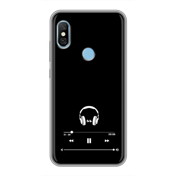 Чехол с рисунком «Плеер» для Xiaomi Redmi 6 pro Чехол с рисунком «Плеер» для Xiaomi Redmi 6 pro