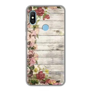 Чехлы с тематикой "ЦВЕТЫ" на Xiaomi Redmi 6 pro (Плетущиеся цветы)