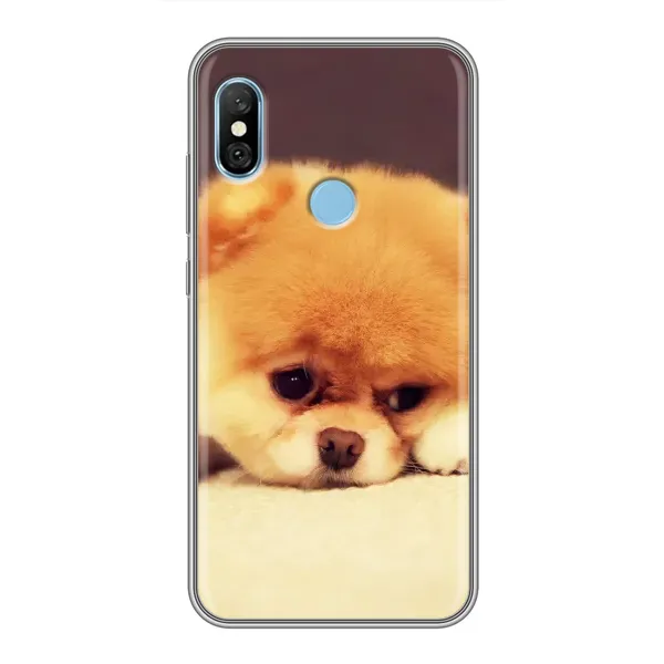 Чехол с рисунком «Померанский шпиц» для Xiaomi Redmi 6 pro Чехол с рисунком «Померанский шпиц» для Xiaomi Redmi 6 pro
