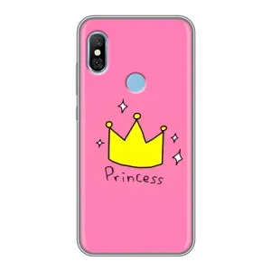Дівчачий Чохол для Xiaomi Redmi 6 pro (Princess)