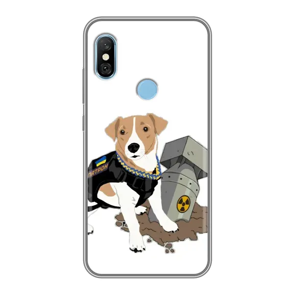 Чехол с рисунком «Пёс Патрон с ракетой» для Xiaomi Redmi 6 pro Чехол с рисунком «Пёс Патрон с ракетой» для Xiaomi Redmi 6 pro