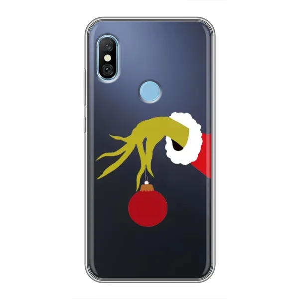 Чехол с рисунком «Рука Гринча» для Xiaomi Redmi 6 pro Чехол с рисунком «Рука Гринча» для Xiaomi Redmi 6 pro