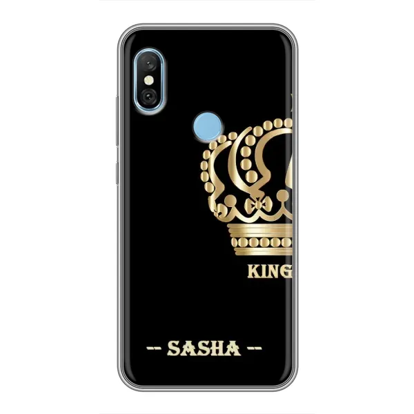 Чехол с рисунком «SASHA» для Xiaomi Redmi 6 pro Чехол с рисунком «SASHA» для Xiaomi Redmi 6 pro