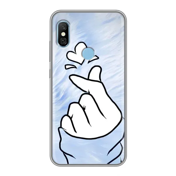 Чехол с рисунком «Сердечка знак» для Xiaomi Redmi 6 pro Чехол с рисунком «Сердечка знак» для Xiaomi Redmi 6 pro