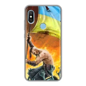 Чохол з картинкою (Патріотичний КОЗАК) на Xiaomi Redmi 6 pro (Сильний КОЗАК)