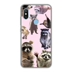 Силіконовий Чохол з Энотами на Xiaomi Redmi 6 pro (Смішні Єноти)