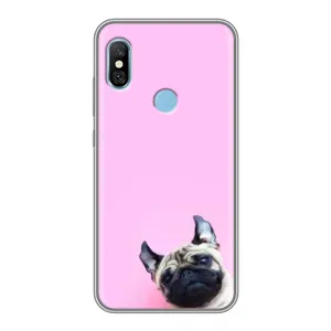 Бампер для Xiaomi Redmi 6 pro с картинкой "Песики"