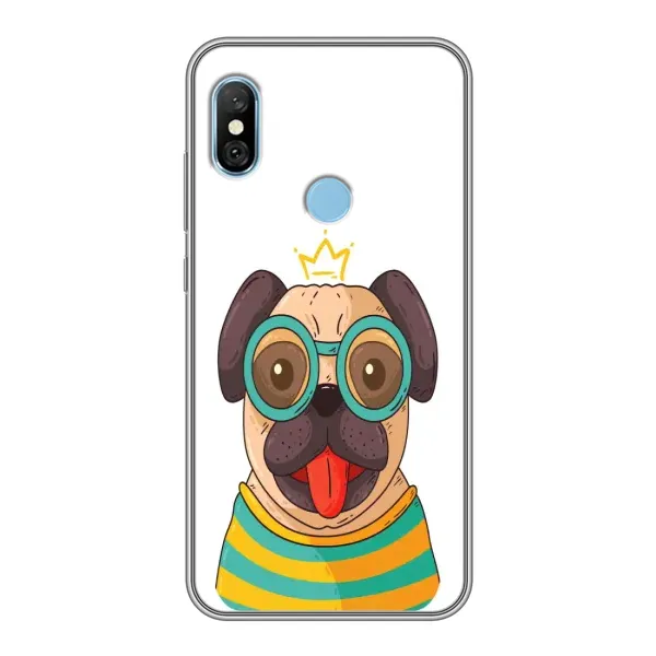 Чехол с рисунком «Собака Король» для Xiaomi Redmi 6 pro Чехол с рисунком «Собака Король» для Xiaomi Redmi 6 pro