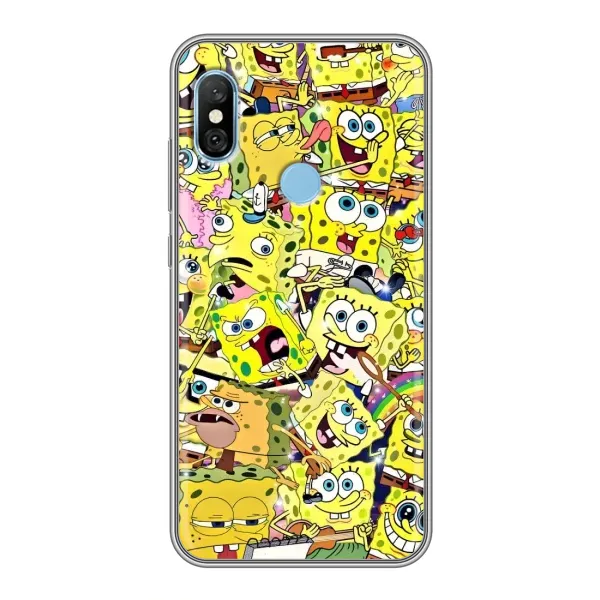Чехол с рисунком «Спанч Боб Арт» для Xiaomi Redmi 6 pro Чехол с рисунком «Спанч Боб Арт» для Xiaomi Redmi 6 pro