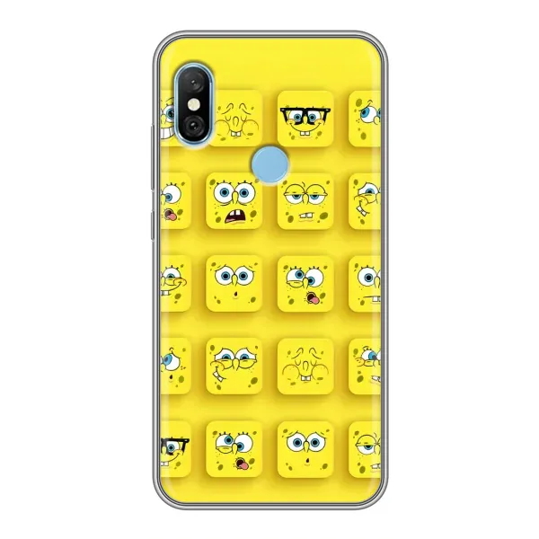 Чехол с рисунком «Спанч-БОБ» для Xiaomi Redmi 6 pro Чехол с рисунком «Спанч-БОБ» для Xiaomi Redmi 6 pro