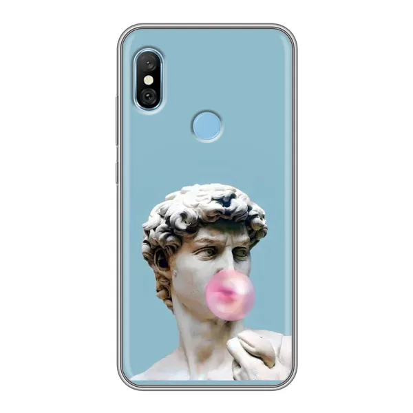 Чехол с рисунком «Статуя Давида» для Xiaomi Redmi 6 pro Чехол с рисунком «Статуя Давида» для Xiaomi Redmi 6 pro