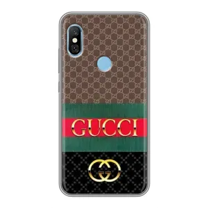 Чохли бренд ГУЧЧІ для Xiaomi Redmi 6 pro (Стиль GUCCI)
