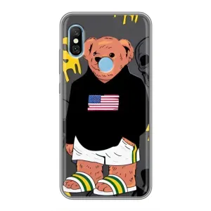 Чехлы Мишка Тедди для Редми 6 Про
