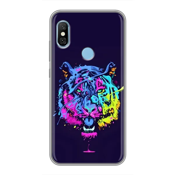 Чехол с рисунком «Тигр-Арт» для Xiaomi Redmi 6 pro Чехол с рисунком «Тигр-Арт» для Xiaomi Redmi 6 pro