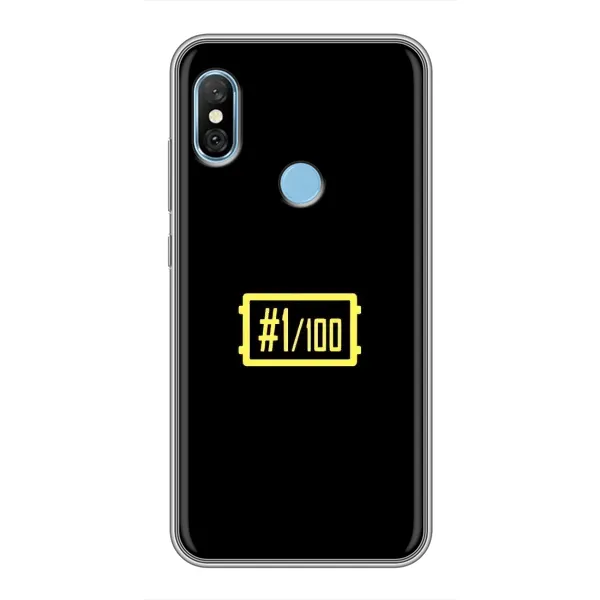 Чехол с рисунком «ТОП 1» для Xiaomi Redmi 6 pro