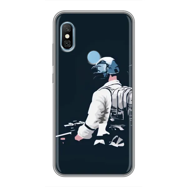 Чехол с рисунком «В экиперовке» для Xiaomi Redmi 6 pro Чехол с рисунком «В экиперовке» для Xiaomi Redmi 6 pro