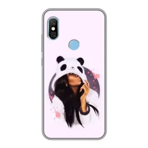 Чехол Стильные девушки на Xiaomi Redmi 6 pro (В пижаме)