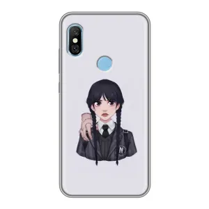 Чехлы с принтом Уэнсдей на Xiaomi Redmi 6 pro (Вещь Венсдей)
