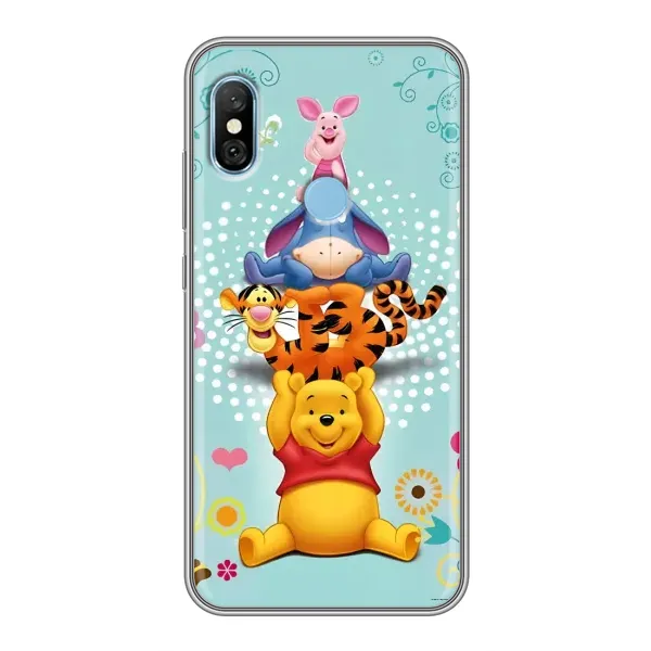 Чехол с рисунком «Винни Пух и друзья» для Xiaomi Redmi 6 pro
