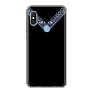 Силиконовый Чехол на Xiaomi Redmi 6 pro (Воротник вышиванки)