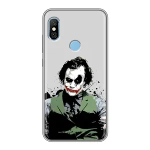 Чохли з картинкою Джокера на Xiaomi Redmi 6 pro (Погляд Джокера)