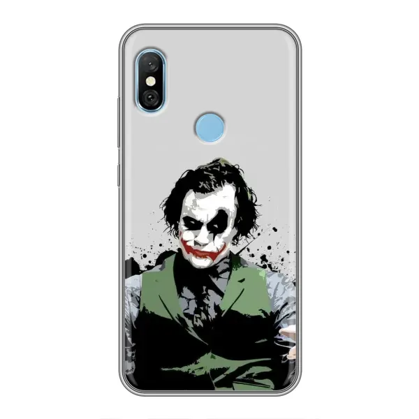 Чехол с рисунком «Взгляд Джокера» для Xiaomi Redmi 6 pro Чехол с рисунком «Взгляд Джокера» для Xiaomi Redmi 6 pro