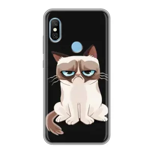 Чехол на тематику: Коты для Xiaomi Redmi 6 pro (Взгляд кота)