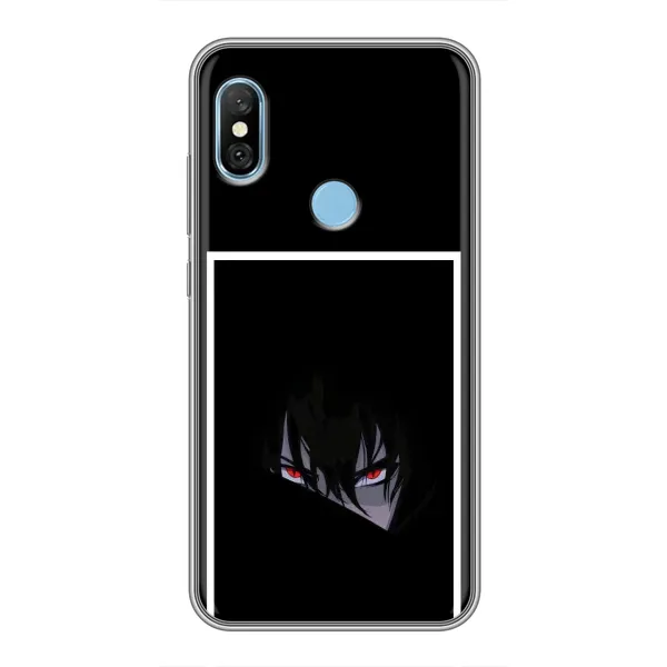 Чехол с рисунком «Взгляд Саскэ» для Xiaomi Redmi 6 pro Чехол с рисунком «Взгляд Саскэ» для Xiaomi Redmi 6 pro