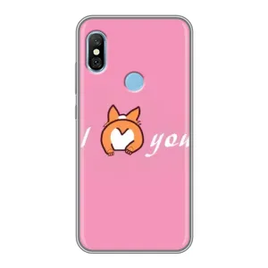 Силіконові Чохли Коханій людині для Xiaomi Redmi 6 pro (Я тебе кохаю)