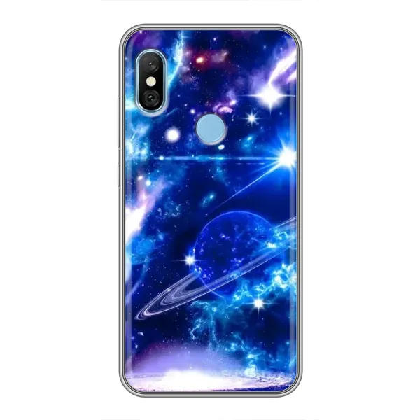 Чехол с рисунком «Яркий космос» для Xiaomi Redmi 6 pro Чехол с рисунком «Яркий космос» для Xiaomi Redmi 6 pro