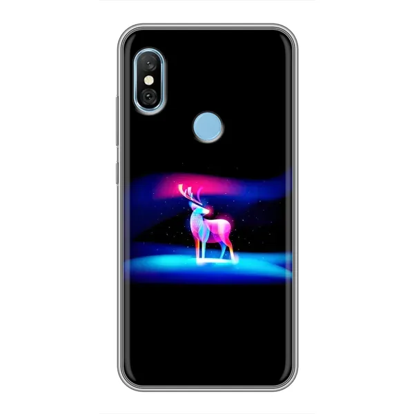 Чехол с рисунком «Яркий олень» для Xiaomi Redmi 6 pro Чехол с рисунком «Яркий олень» для Xiaomi Redmi 6 pro