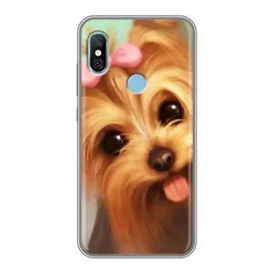Чохол (ТПУ) Милі песики для Xiaomi Redmi 6 pro (Йоркширський тер'єр)