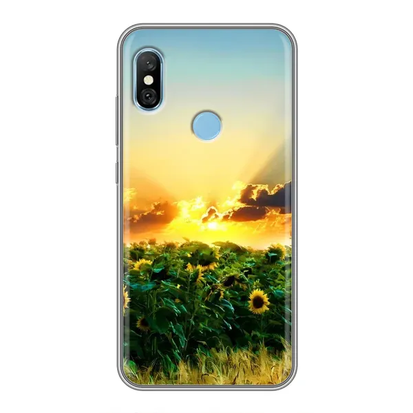 Чехол с рисунком «Закат Солнца» для Xiaomi Redmi 6 pro Чехол с рисунком «Закат Солнца» для Xiaomi Redmi 6 pro