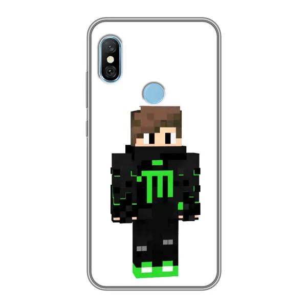 Чехол с рисунком «Зеленый мальчик» для Xiaomi Redmi 6 pro Чехол с рисунком «Зеленый мальчик» для Xiaomi Redmi 6 pro