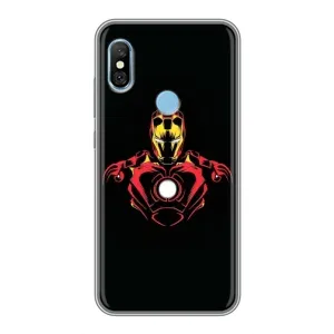 Чехол Супергерой Железный человек на Xiaomi Redmi 6 pro (Железный человек)